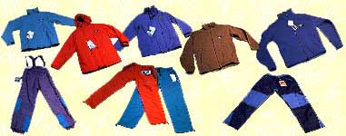 Chaquetas y Pantalones