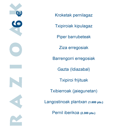 Café Bar Bilbao: Razio hotz berok
