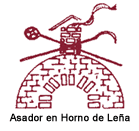 Asador en horno de le&ntilde;a