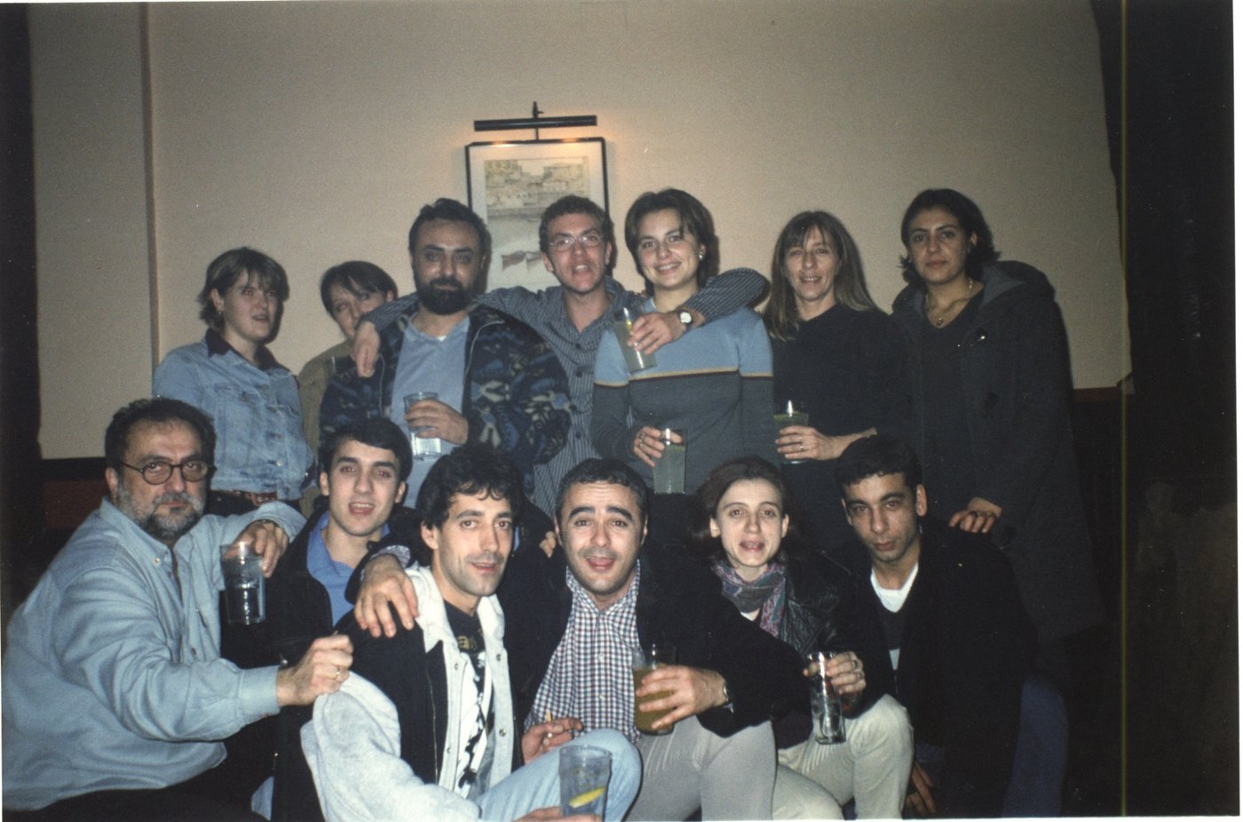 Cena de empresa, diciembre de 1998