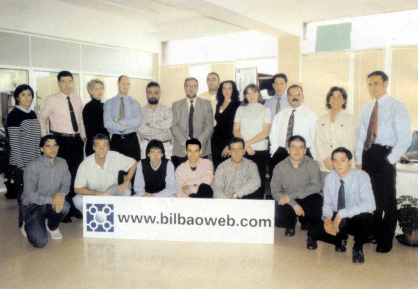 Equipo Zubinet en noviembre de 1999
