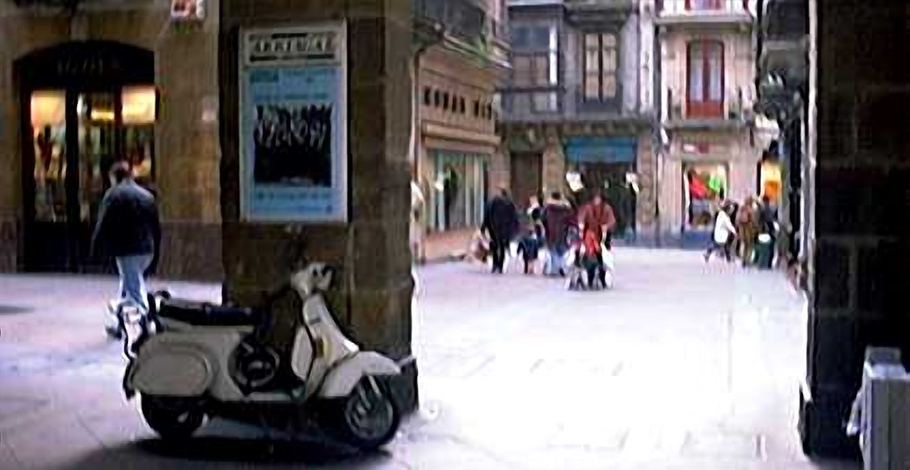 Salida de la Pza. nueva por la calle libertad