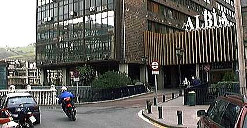 Fachada del edificio Albia
