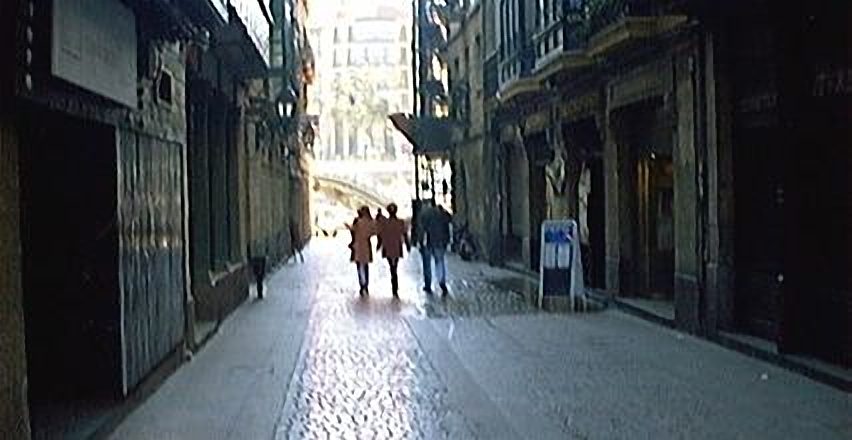 Barrencalle Barrena mitad hacia La Ribera