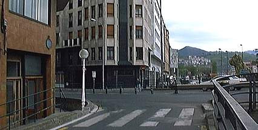 Alameda Mazarredo cruce Alda.Rekalde