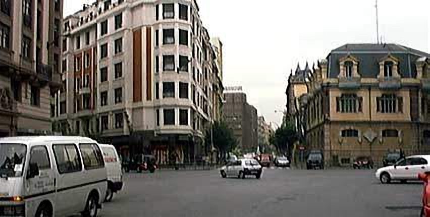 Elcano a Moyua cruce Colon...