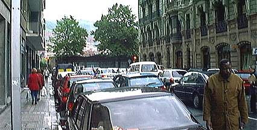 Ercilla a Mazarredo ant. cruce Maza