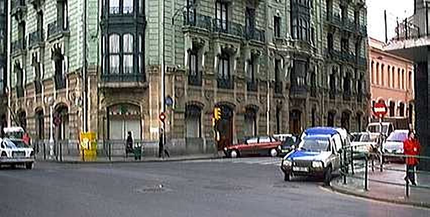 Alameda Mazarredo a Albia cruce Ercilla